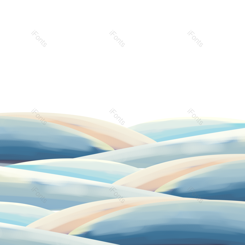 插画图片,雪地元素,下雪PNG,插画素材免抠素材